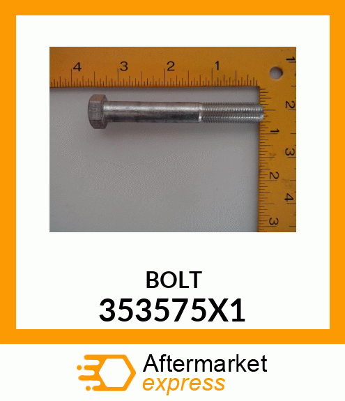 BOLT 353575X1