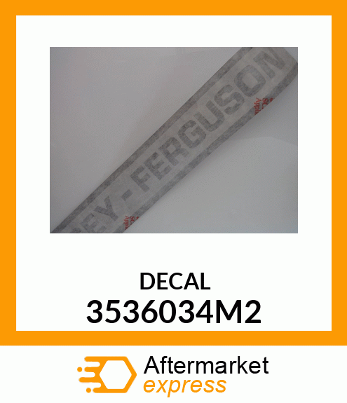 DECAL 3536034M2