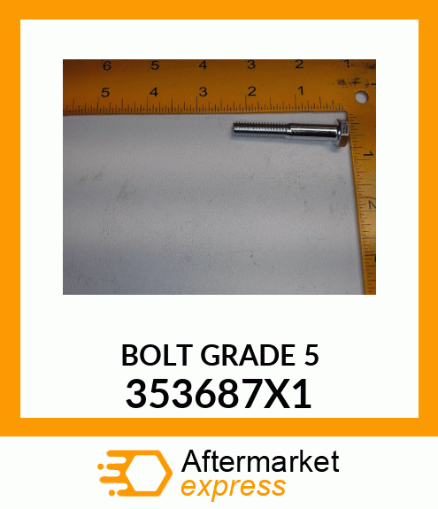 BOLT 353687X1