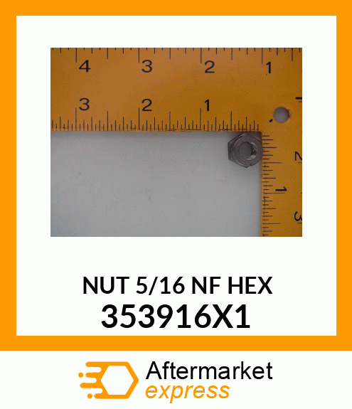 NUT5/16NFHEX 353916X1