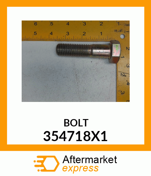 BOLT 354718X1