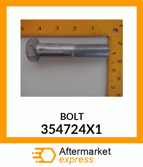 BOLT 354724X1