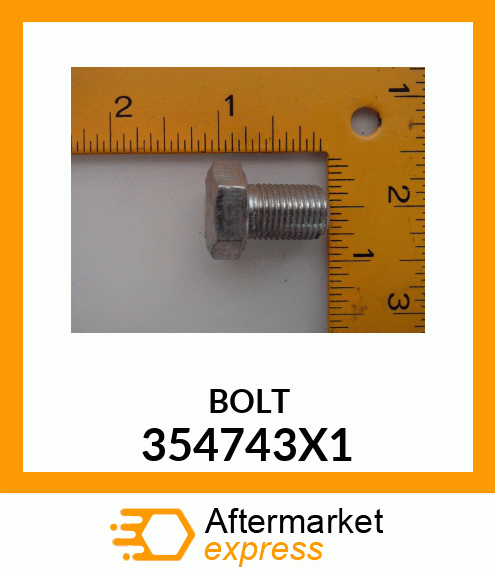 BOLT 354743X1