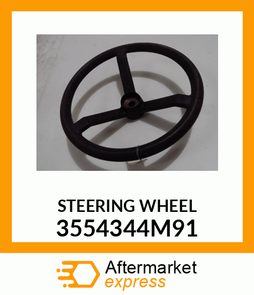 STEERING WHEEL 3554344M91