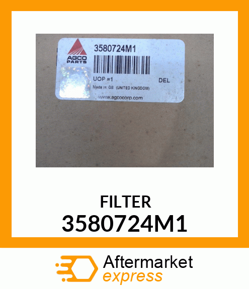 FILTER 3580724M1