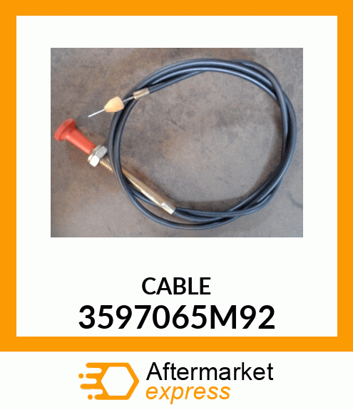 CABLE 3597065M92