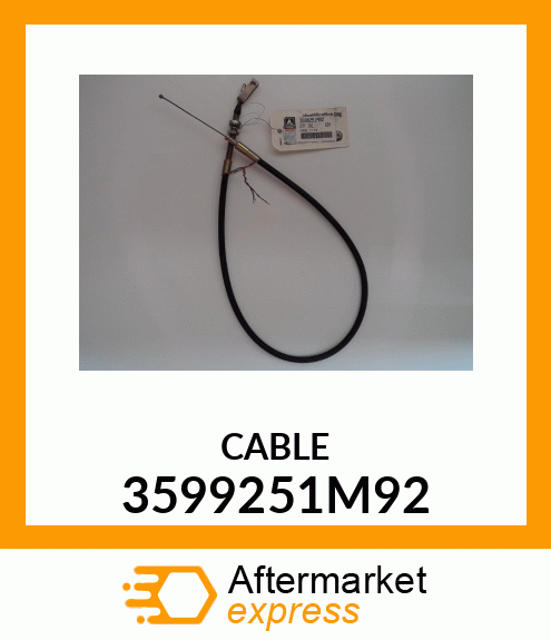 CABLE 3599251M92