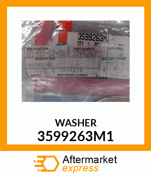 WASHER 3599263M1