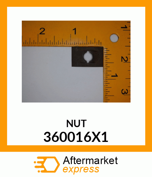 NUT 360016X1