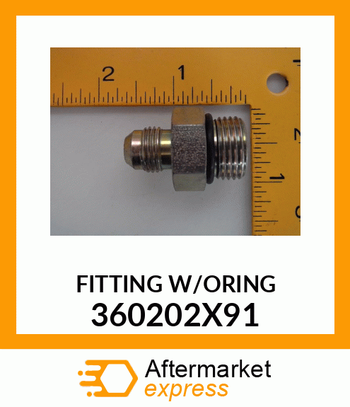 FITTINGW/ORING 360202X91