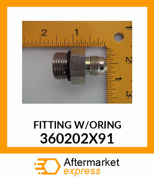 FITTINGW/ORING 360202X91