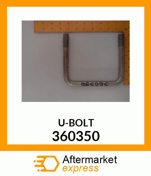 U-BOLT 360350