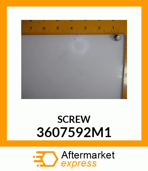 SCREW 3607592M1