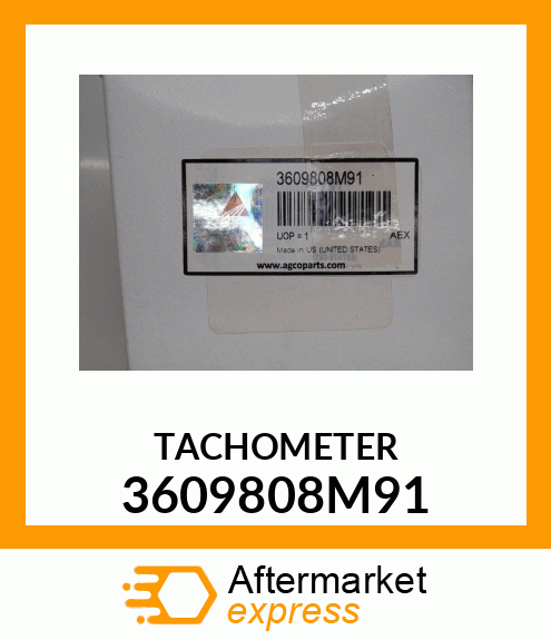 TACHOMETER_6PC_ 3609808M91