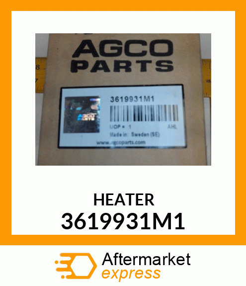 HEATER 3619931M1