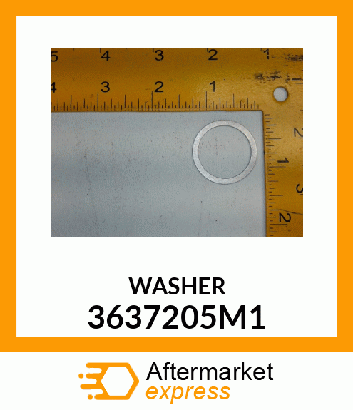 WASHER 3637205M1