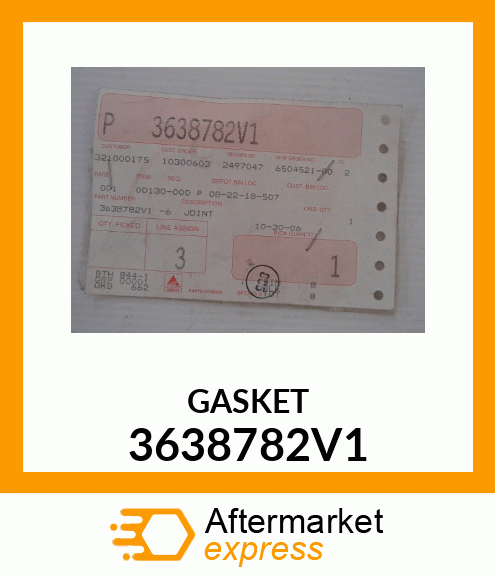 GASKET 3638782V1