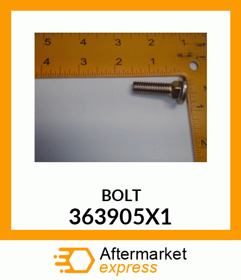 BOLT 363905X1