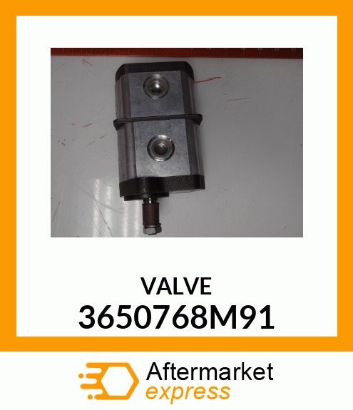 VALVE 3650768M91