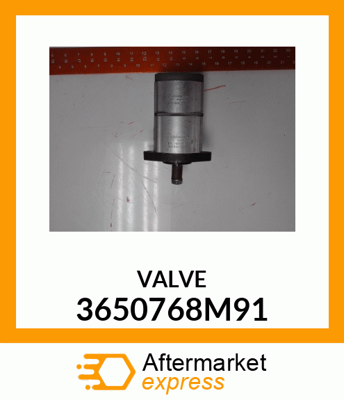 VALVE 3650768M91