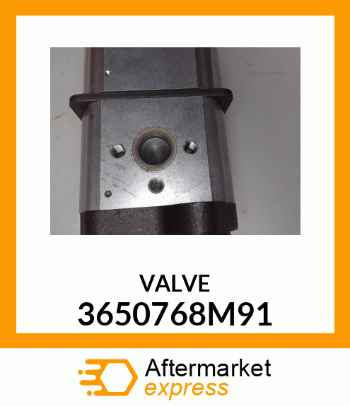 VALVE 3650768M91