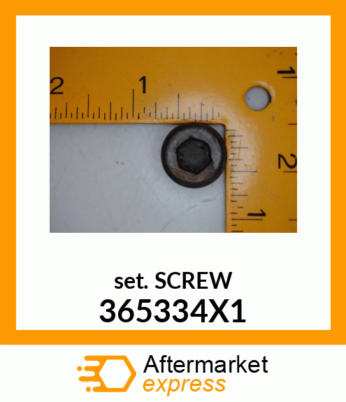 SETSCREW 365334X1