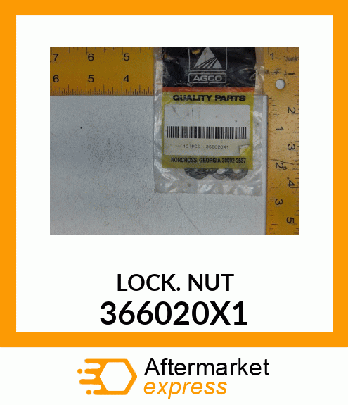 LOCKNUT 366020X1