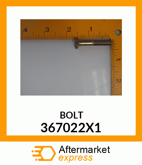 BOLT 367022X1