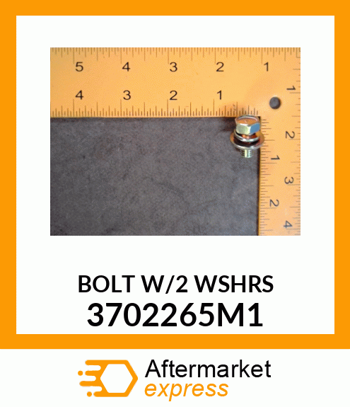 BOLTW/2WSHRS 3702265M1