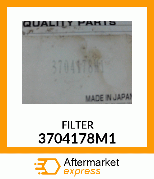 FILTER 3704178M1