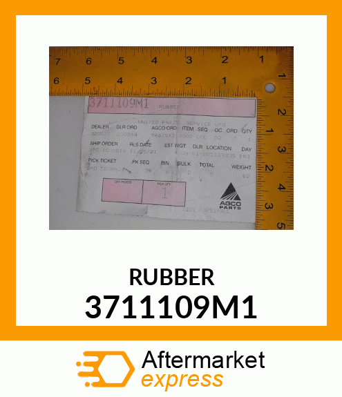 RUBBER 3711109M1