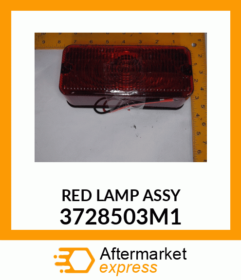 RED LAMP ASSY 3728503M1