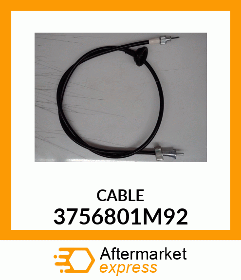 CABLE 3756801M92