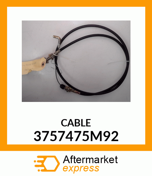 CABLE 3757475M92