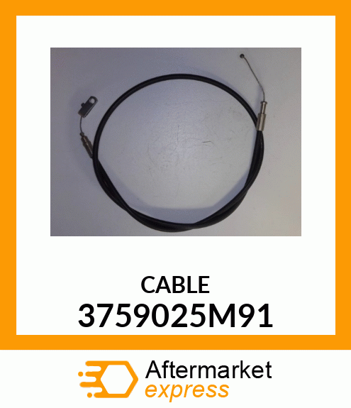 CABLE 3759025M91