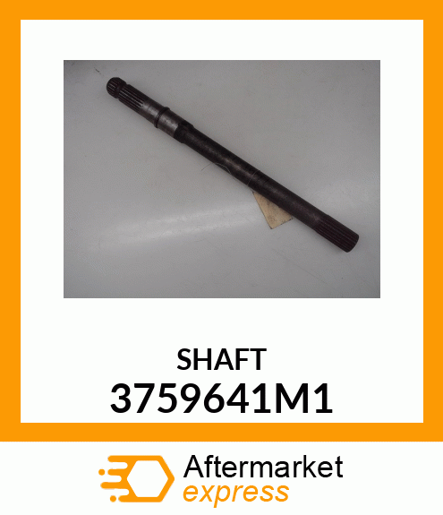 SHAFT 3759641M1