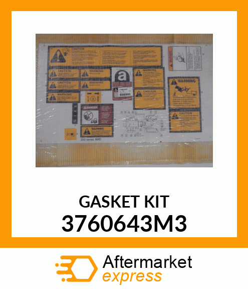 GASKETKIT 3760643M3