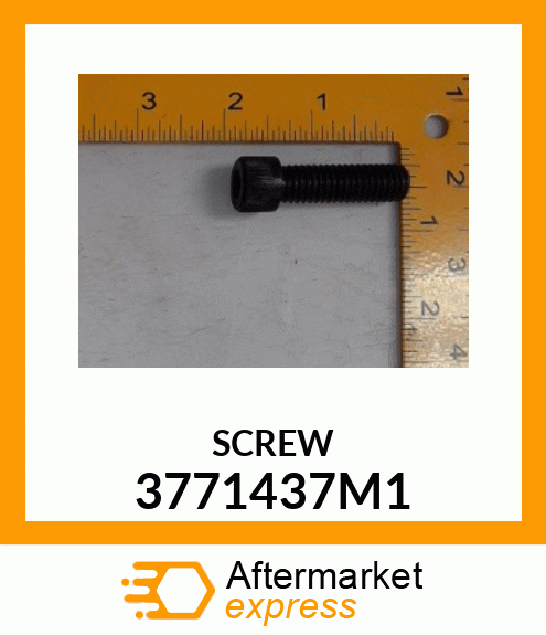 SCREW 3771437M1