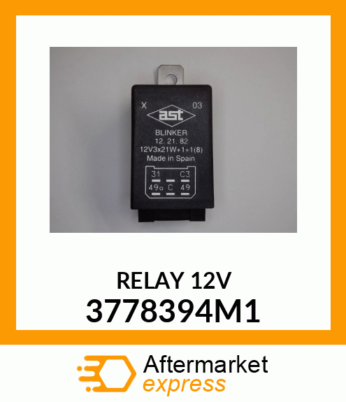 RELAY 3778394M1