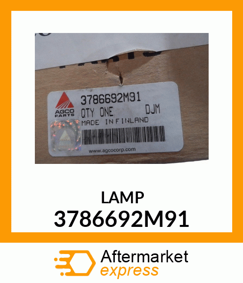 LAMP 3786692M91