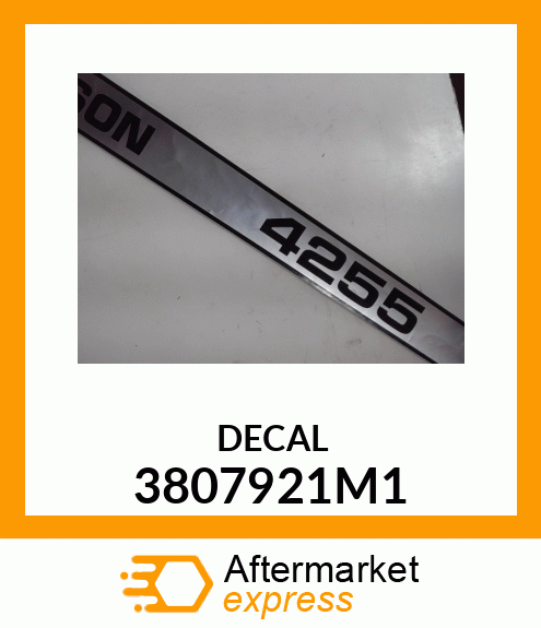 DECAL 3807921M1