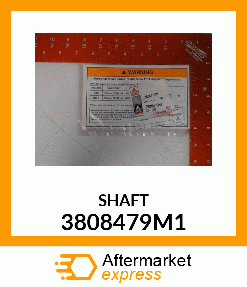 SHAFT 3808479M1