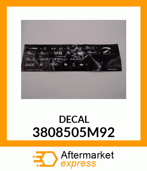 DECAL 3808505M92