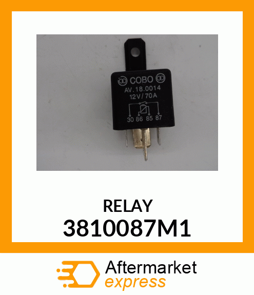 RELAY 3810087M1