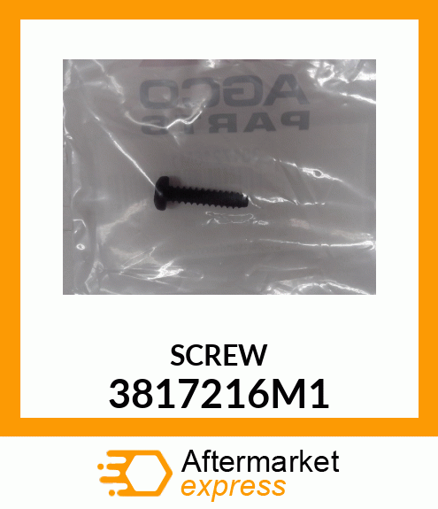 SCREW 3817216M1