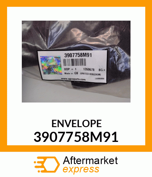 ENVELOPE 3907758M91