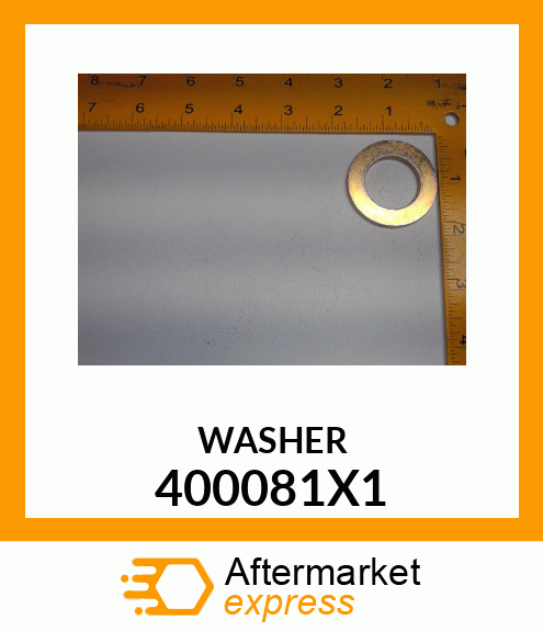 WASHER 400081X1