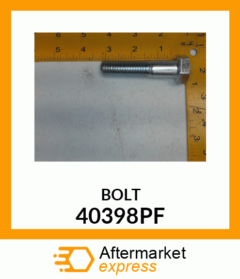 BOLT 40398PF