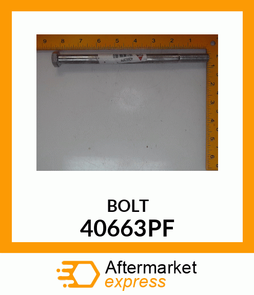 BOLT 40663PF