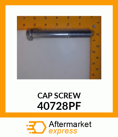 CAP SCREW 40728PF